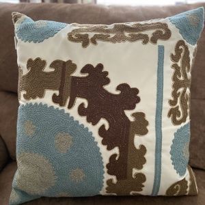 Pottery Barn Suzani embroidered pillows (2)
